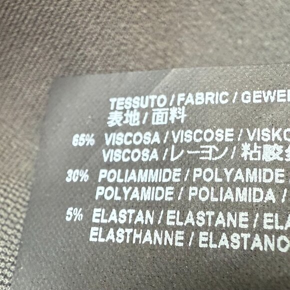 So Parisian!  Balenciaga stretch asymmetrical top, NWOT, XS - Picture 10 of 10